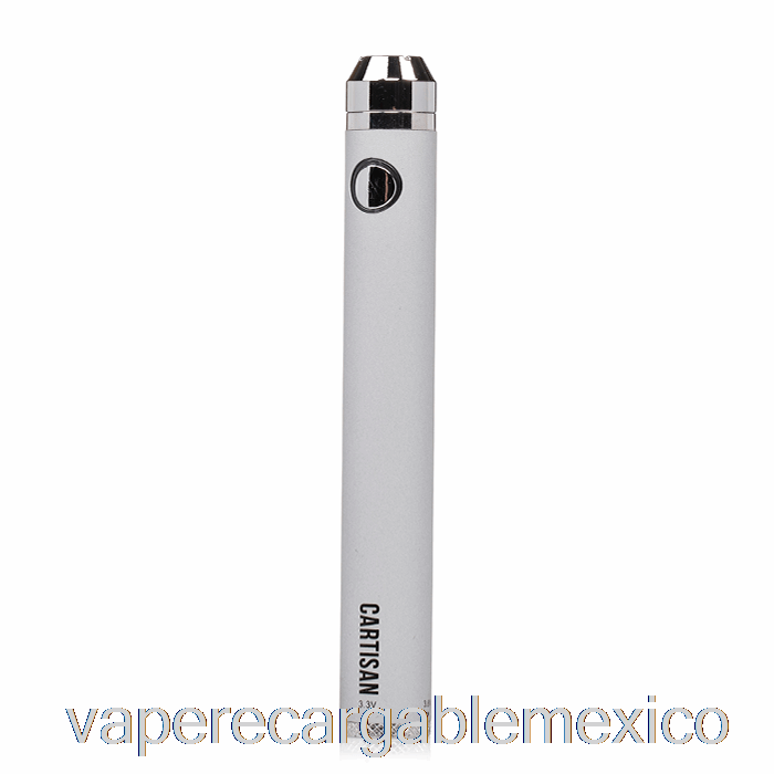 Vape Recargable Carisan Ego Spinner Twist 1300 510 Batería Plata
